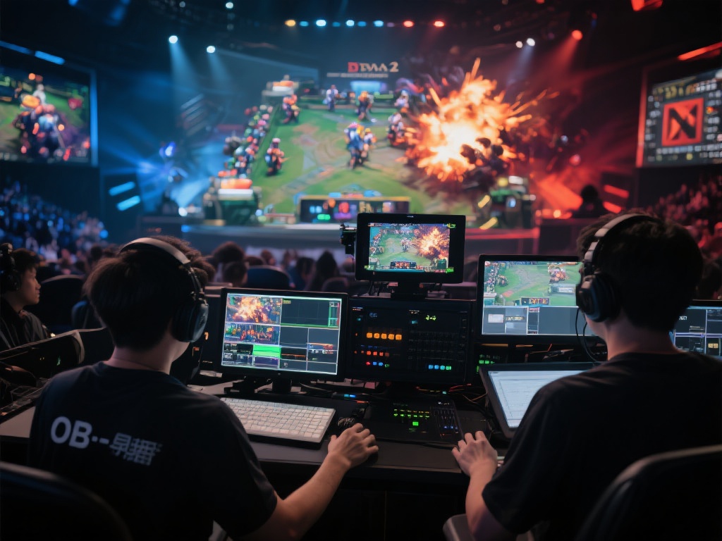 在电竞行业，OB通常是指观赛过程中的“导播”或“观