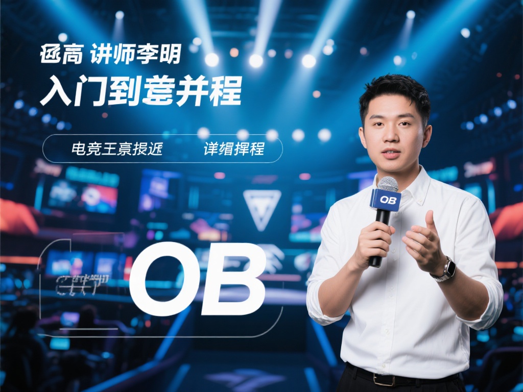 探索电竞世界:从零基础到精通的OB教学视频教程 以知名的OB讲师李明(化名)为例,他的视频教程从入